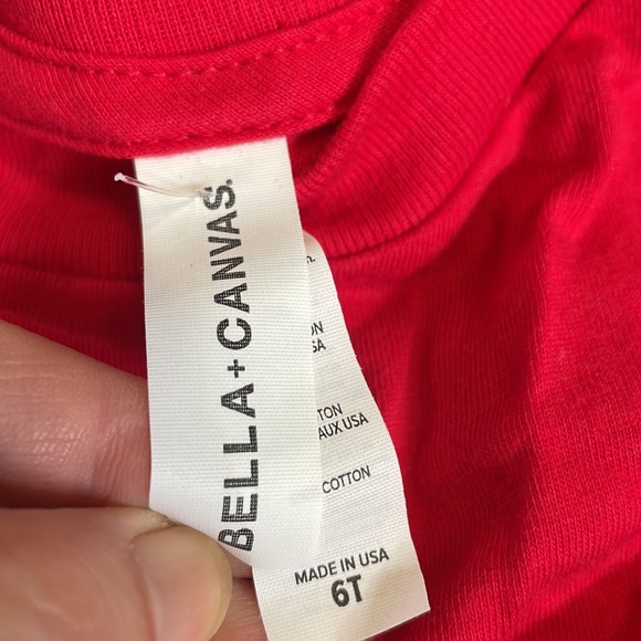 Dr Seuss thing 2 shirt. Worn once. Costume.  Dr Seuss week at school. - Picture 3 of 5